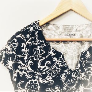 Lands' End sz XL Cotton Tunic Cover Up